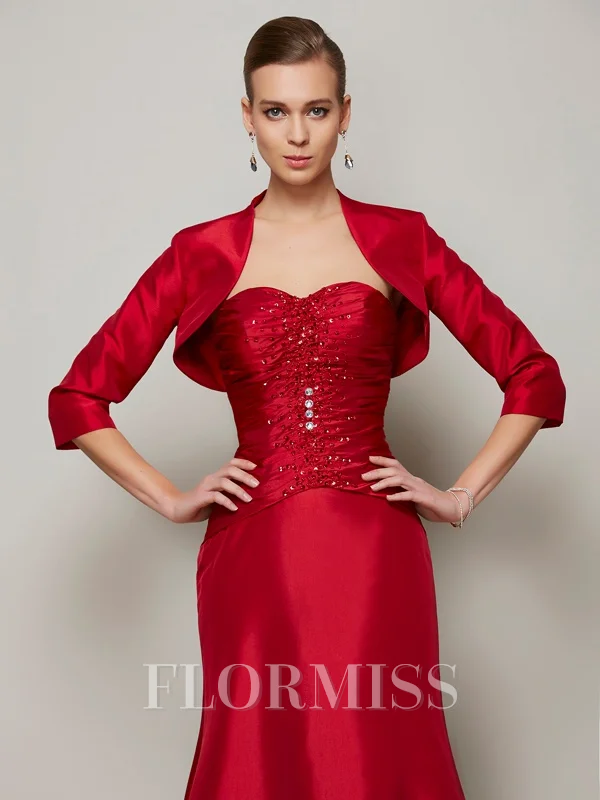3/4 ermer taffeta spesielle anledninger sjal