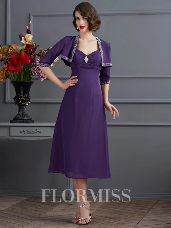 Chiffon 1/2 ermer spesielle anledninger sjal