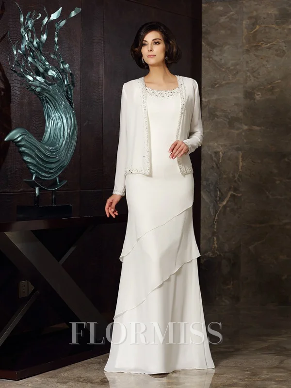 Chiffon lange ermer spesielle anledninger sjal