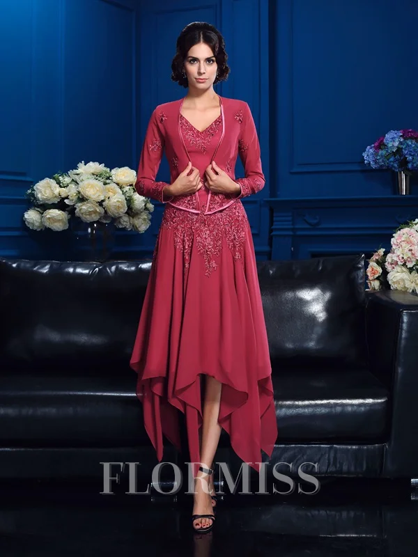 Chiffon lange ermer applikasjon spesielle anledninger sjal