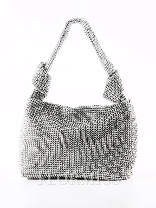 Fascinerende polyester med rhinestone kveld/fest vesker