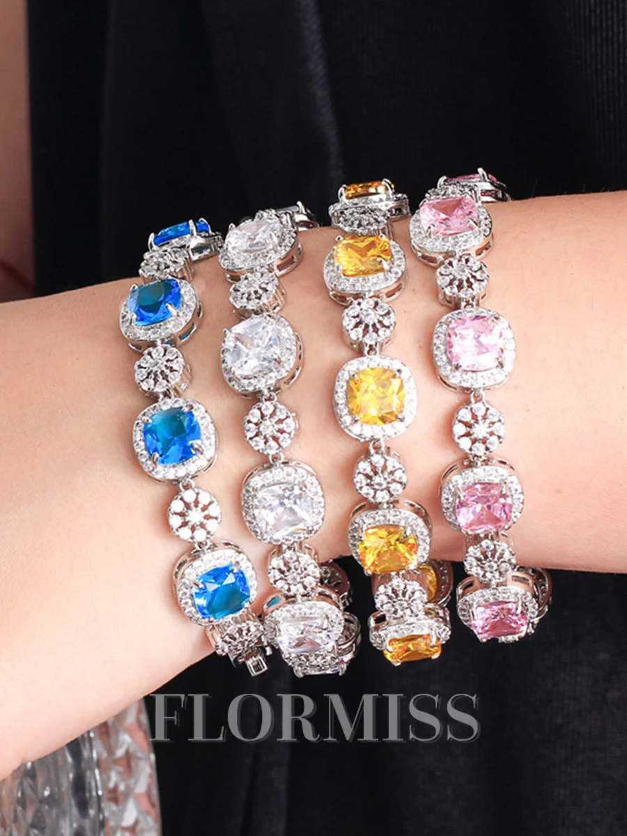 Mote Kopper med Rhinen Stein Bracelets