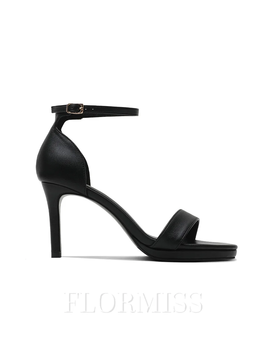Dame Peep Toe Stiletthæler
