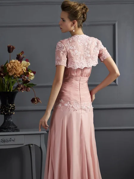 Chiffon korte ermer...