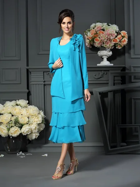 Chiffon lange ermer...