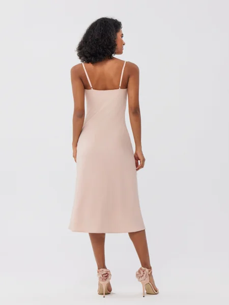 Sheath Charmeuse Ruched...