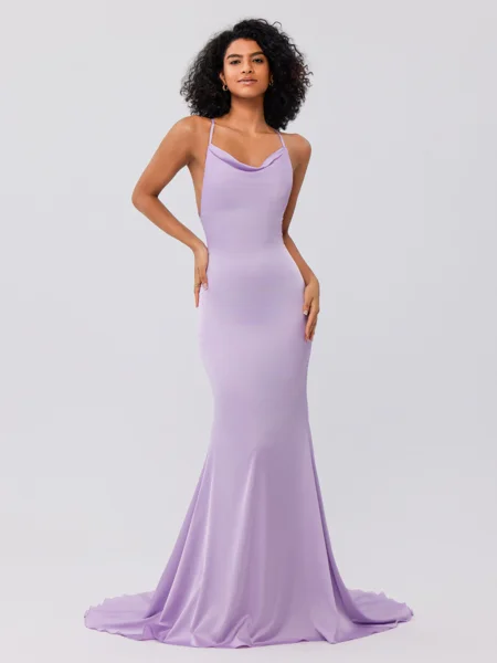 Sheath Charmeuse Ruched...