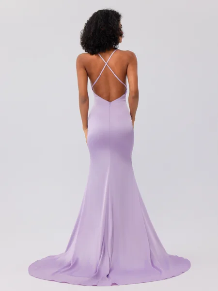 Sheath Charmeuse Ruched...