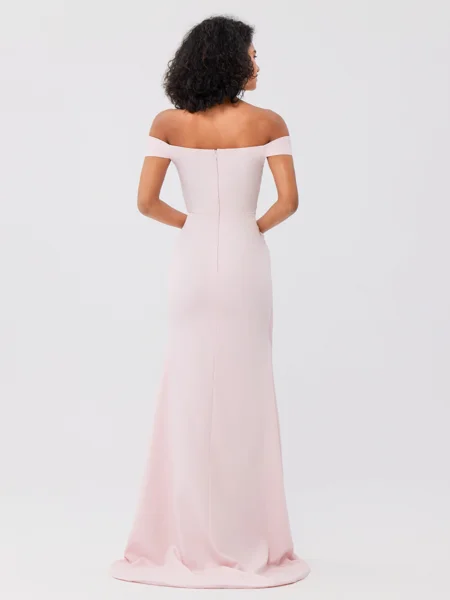 Sheath Strekk Crêpe Ruched...