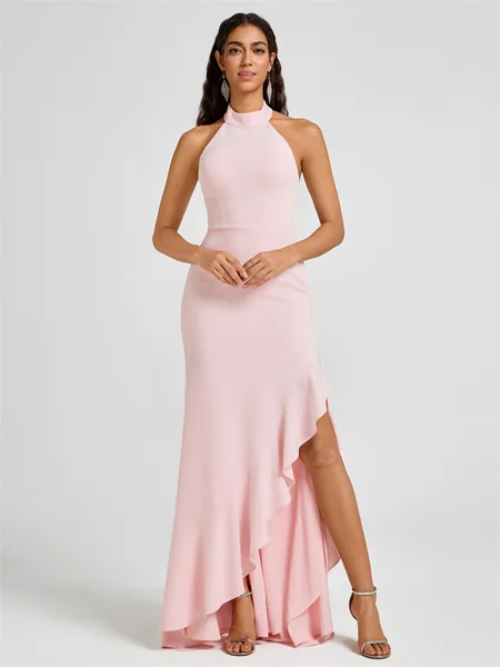 A-line kjole Halterneck...
