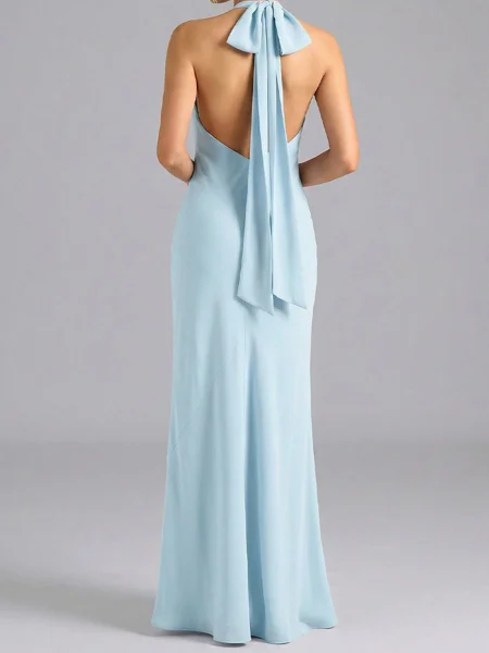 Sheath Halterneck...