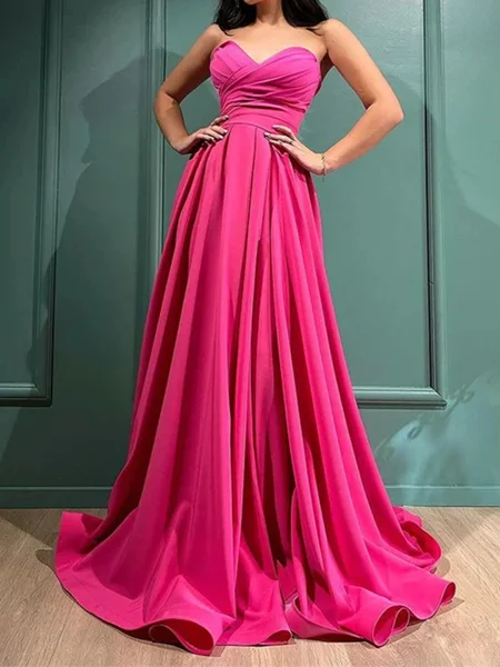 A-line kjole Sweetheart...