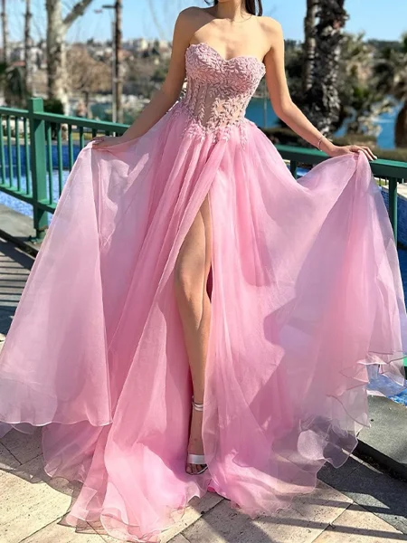 A-line kjole Sweetheart...