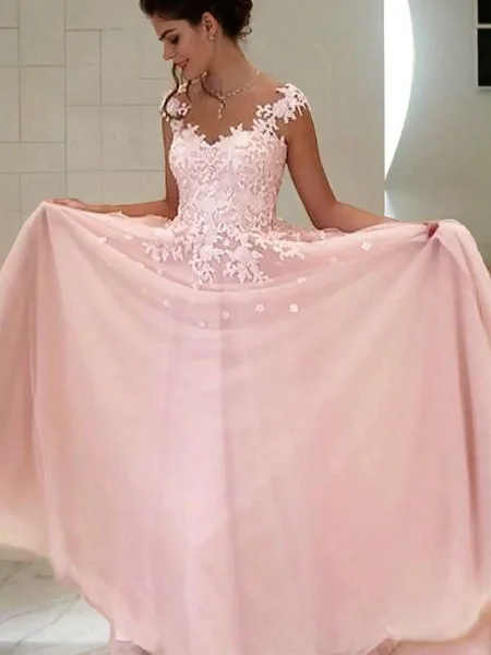 A-line kjole Sweetheart...