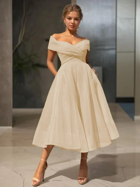 A-line kjole/princess Bare...