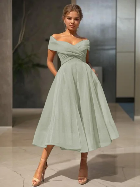 A-line kjole/princess Bare...