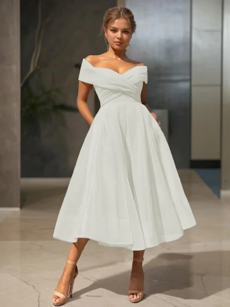 A-line kjole/princess Bare...