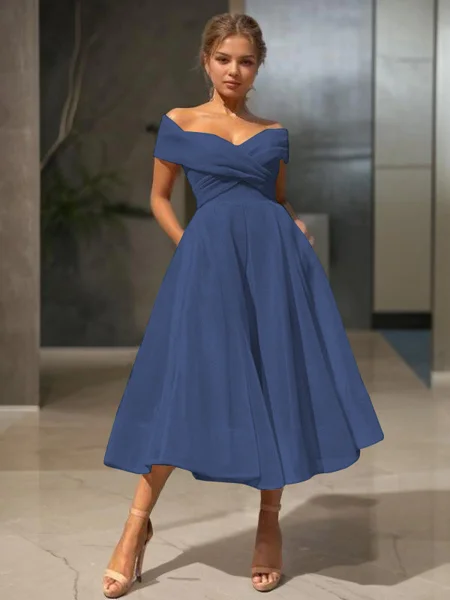 A-line kjole/princess Bare...