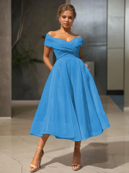 A-line kjole/princess Bare...