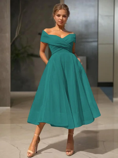 A-line kjole/princess Bare...
