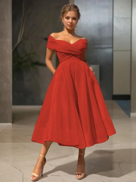 A-line kjole/princess Bare...