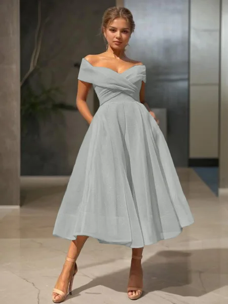 A-line kjole/princess Bare...