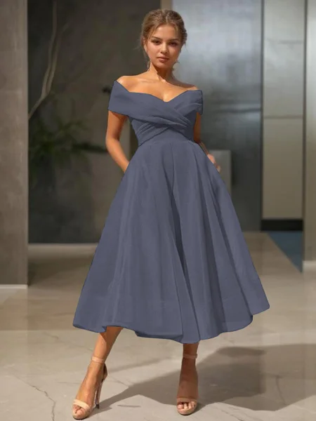 A-line kjole/princess Bare...