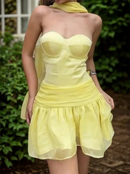 A-line kjole Sweetheart...