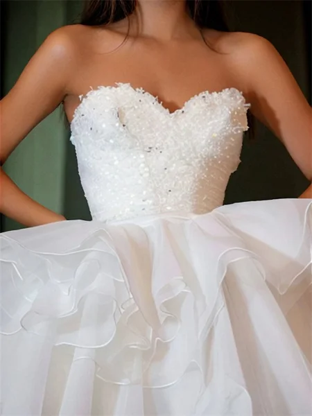 A-line kjole Sweetheart...