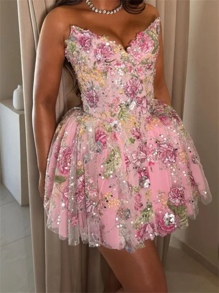 A-line kjole Sweetheart...
