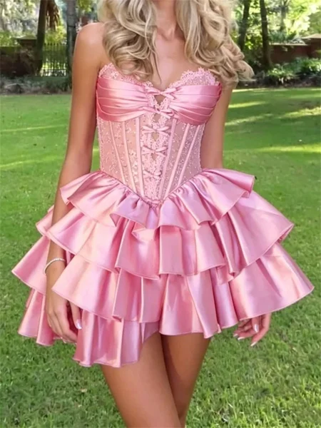 A-line kjole Sweetheart...