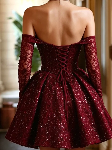 A-line kjole Sweetheart...