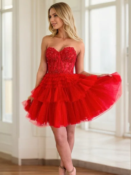 A-line kjole Sweetheart...