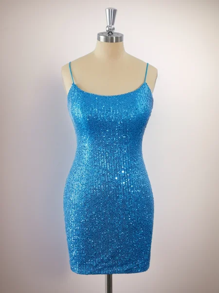 Sheath Spaghetti Paljett...