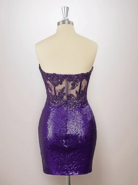 Sheath Paljett Sweetheart...