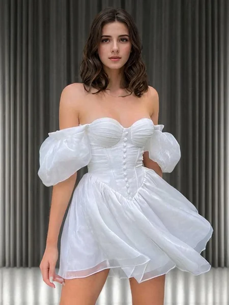 A-line kjole Sweetheart...
