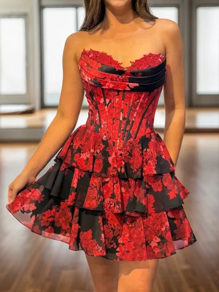 A-line kjole Sweetheart...