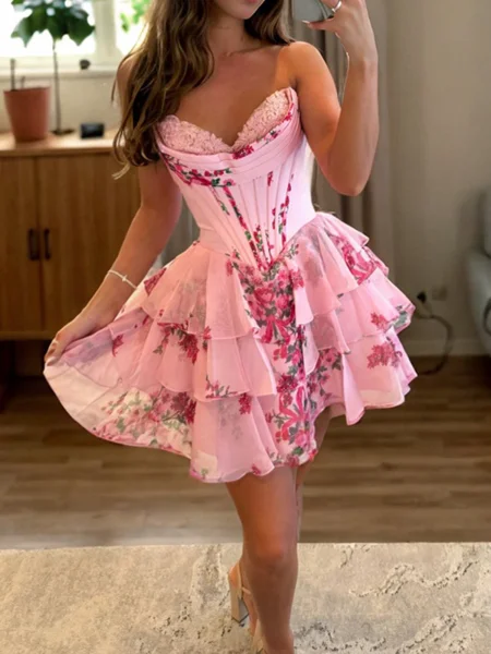 A-line kjole Sweetheart...