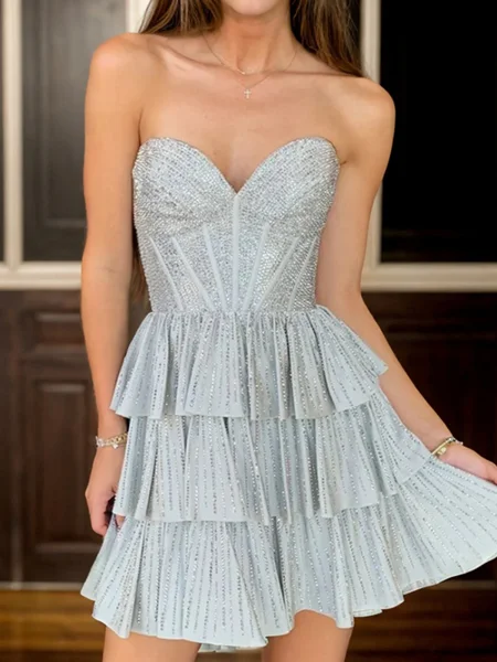 A-line kjole Sweetheart...