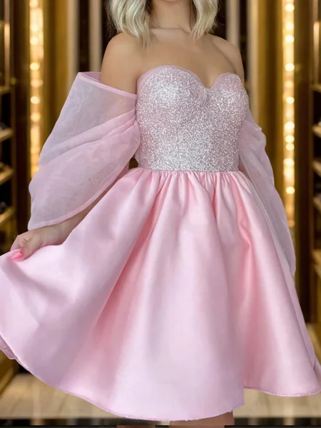 A-line kjole Sweetheart...
