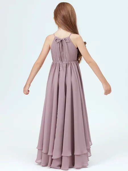 A-line kjole Halterneck...
