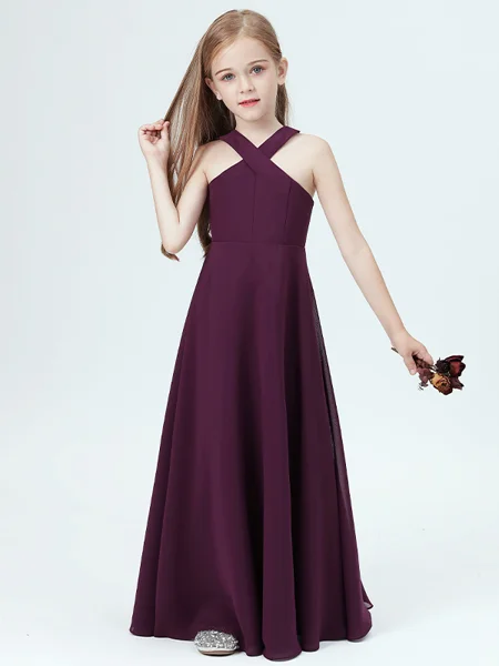 A-line kjole Halterneck...