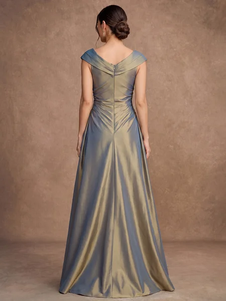 Modest A-line kjole V-hals...