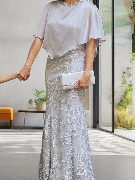Sheath Scoop Gulvlengde...
