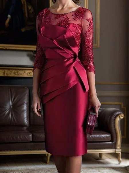 Sheath Satin Applikasjon...