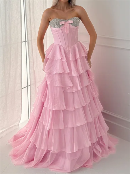 A-line kjole Sweetheart...