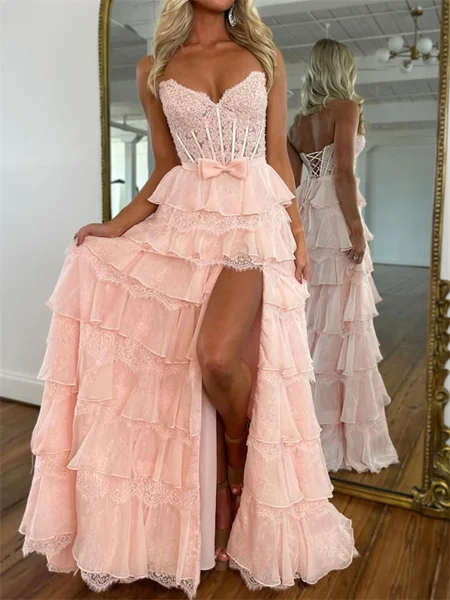 A-line kjole Sweetheart...