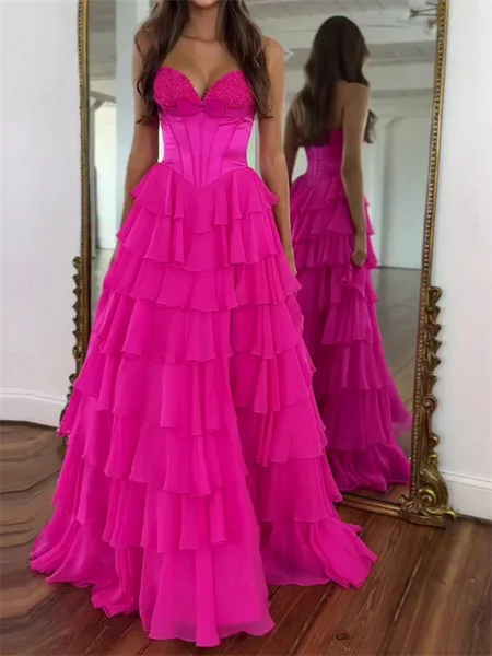 A-line kjole Sweetheart...
