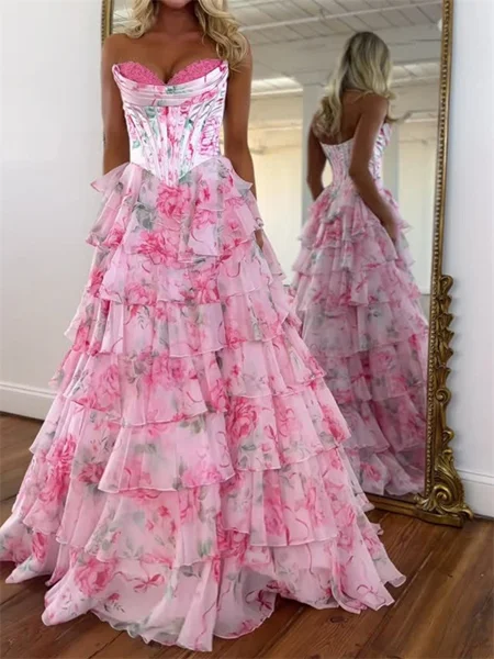 A-line kjole Sweetheart...