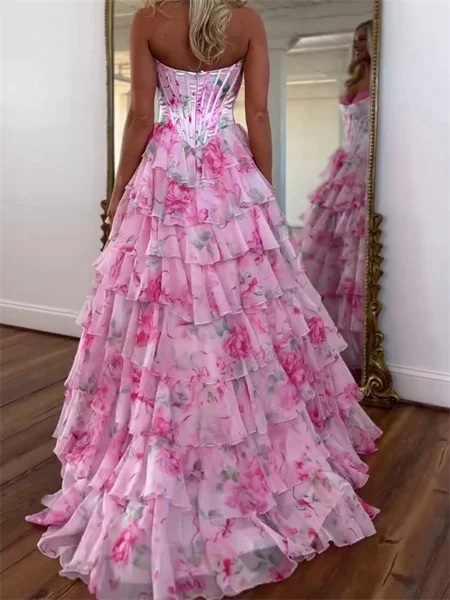 A-line kjole Sweetheart...